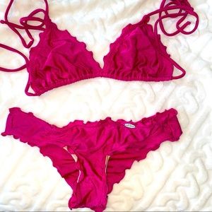 Luli Fama|Pink Bikni Set